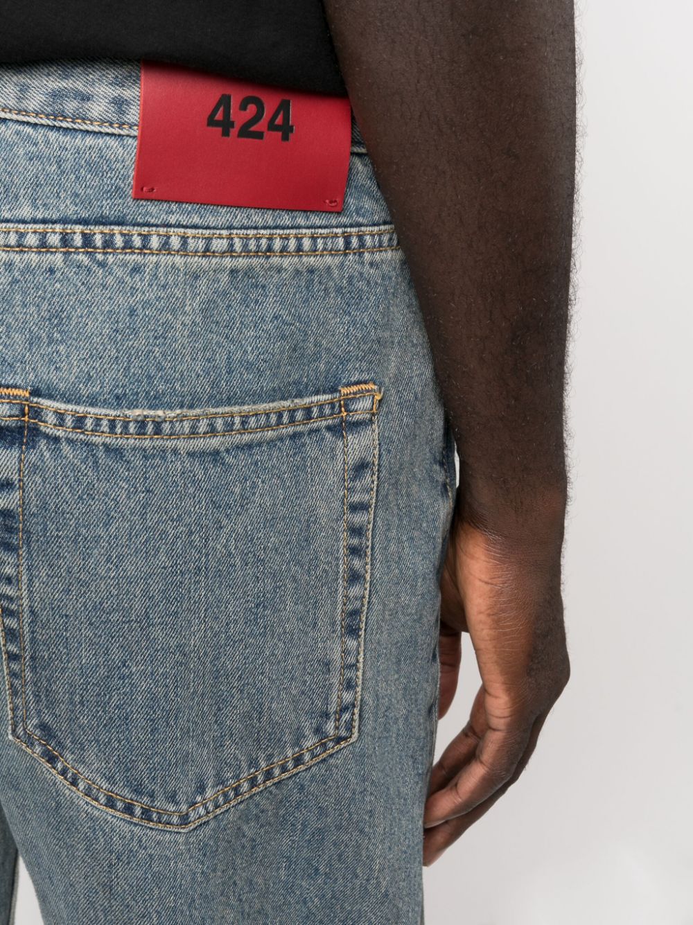 424 424 Jeans Blue