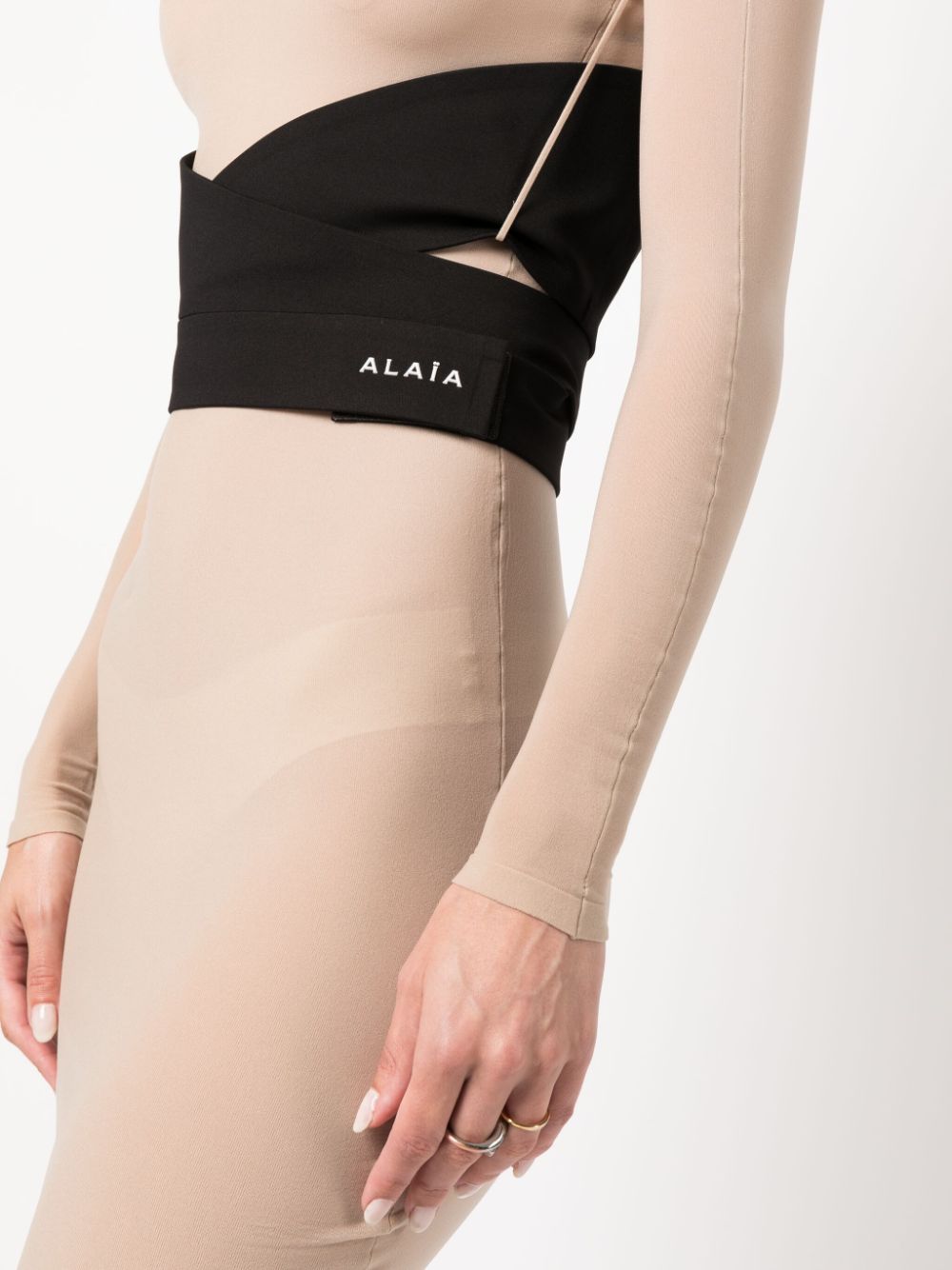 Alaia Alaia Dresses Beige