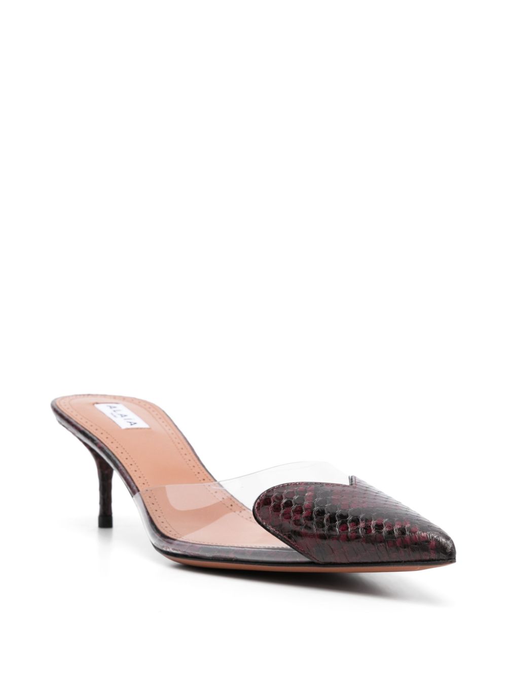 Alaia Alaia With Heel Bordeaux