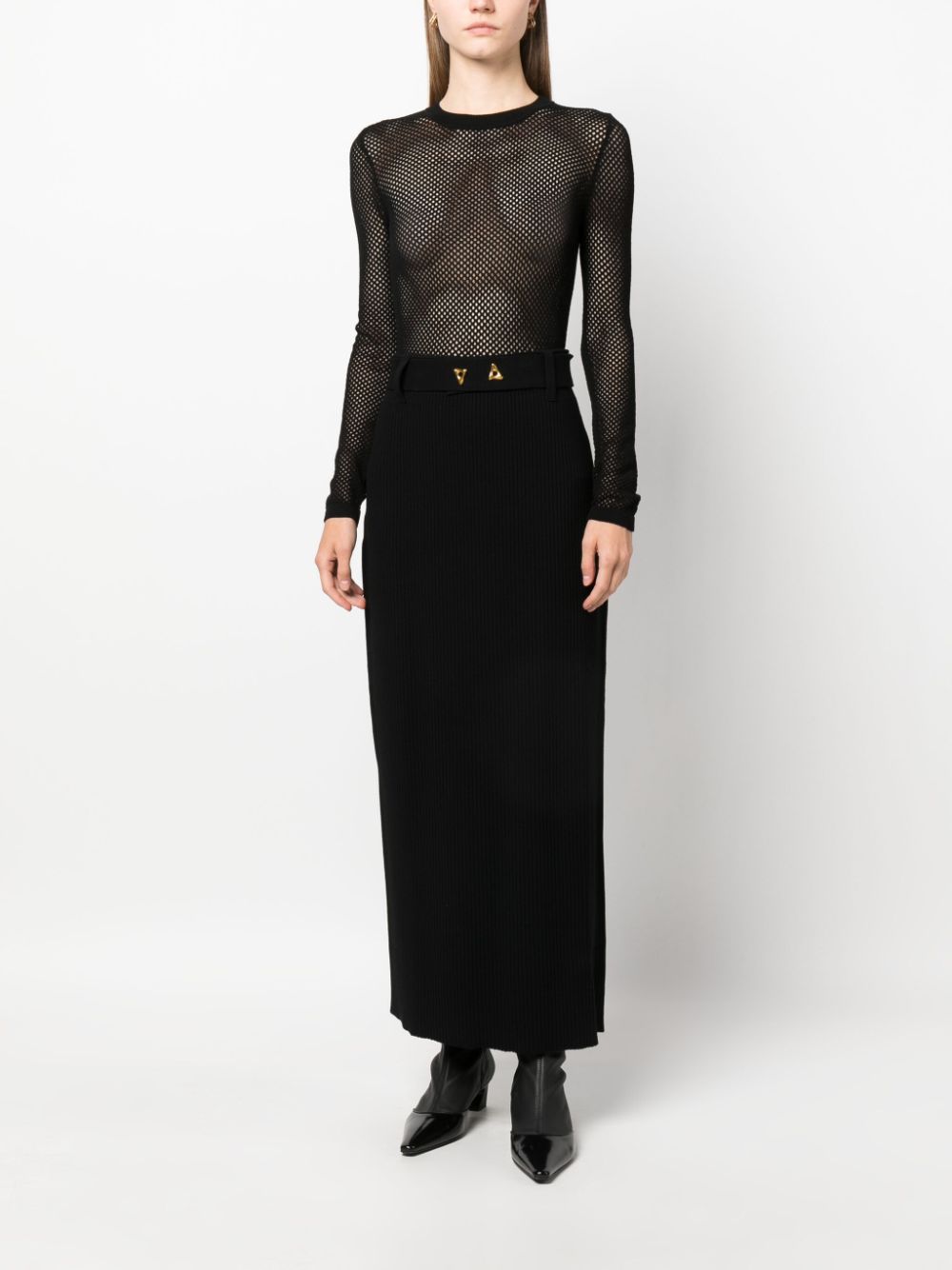 Parosh Parosh Top Black