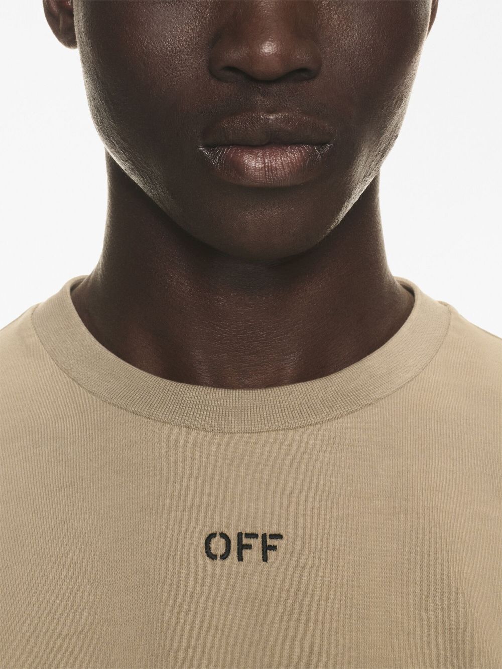 Off White Off White T-shirts and Polos Beige