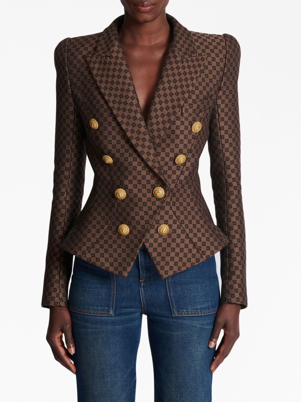 Balmain Balmain Jackets Brown