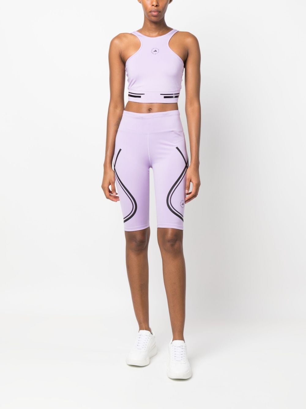 Adidas By Stella Mccartney Adidas By Stella McCartney Trousers Lilac