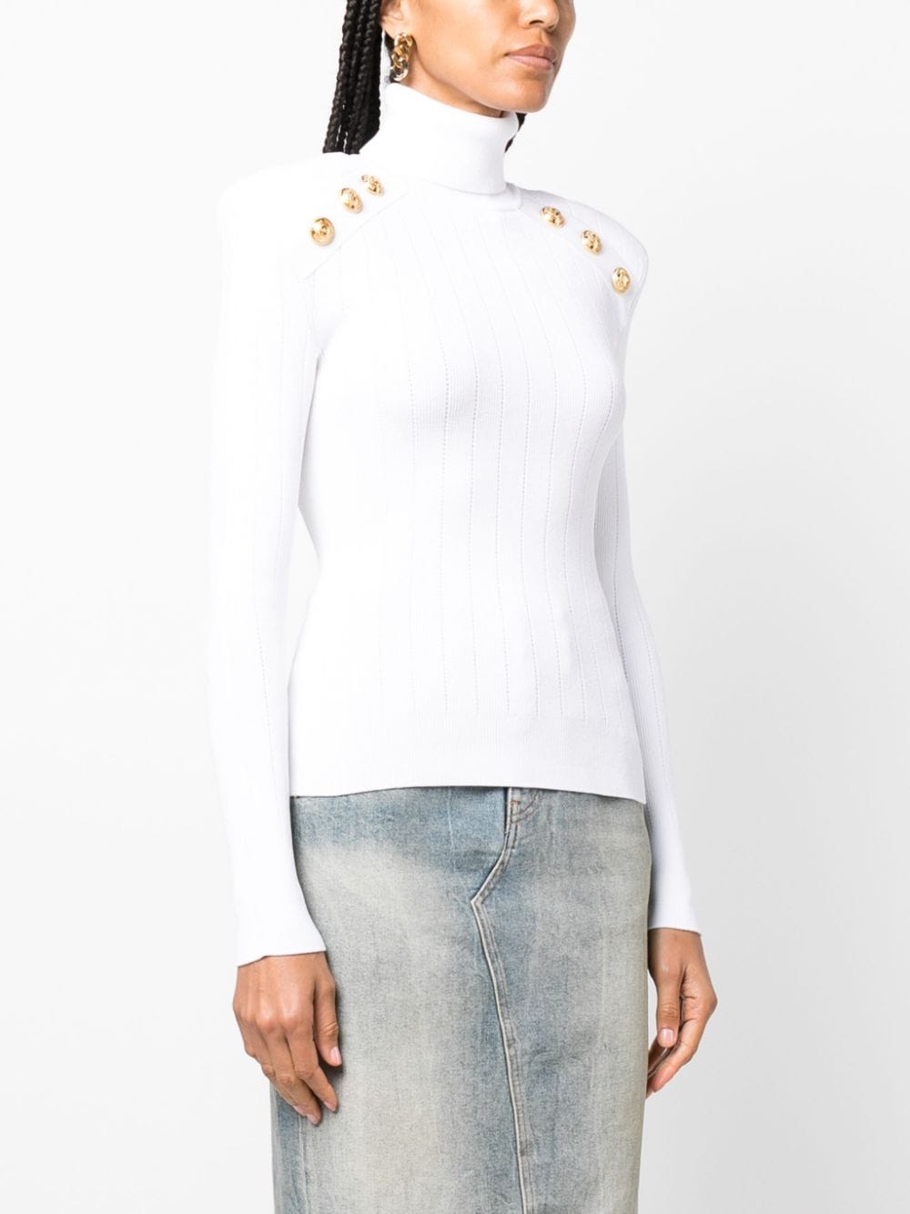 Balmain Balmain Sweaters White