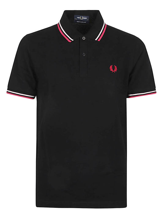 Fred Perry Fred Perry T-shirts and Polos Black