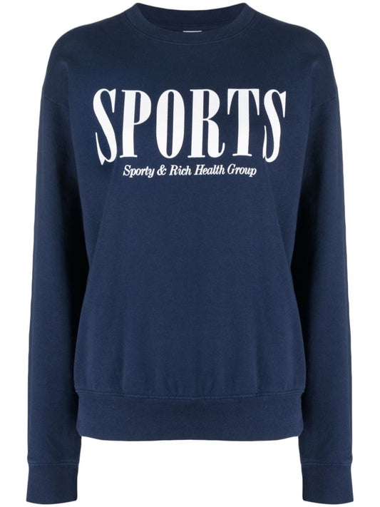 Sporty & Rich MAIN SPORTY & RICH MAIN Sweaters Blue