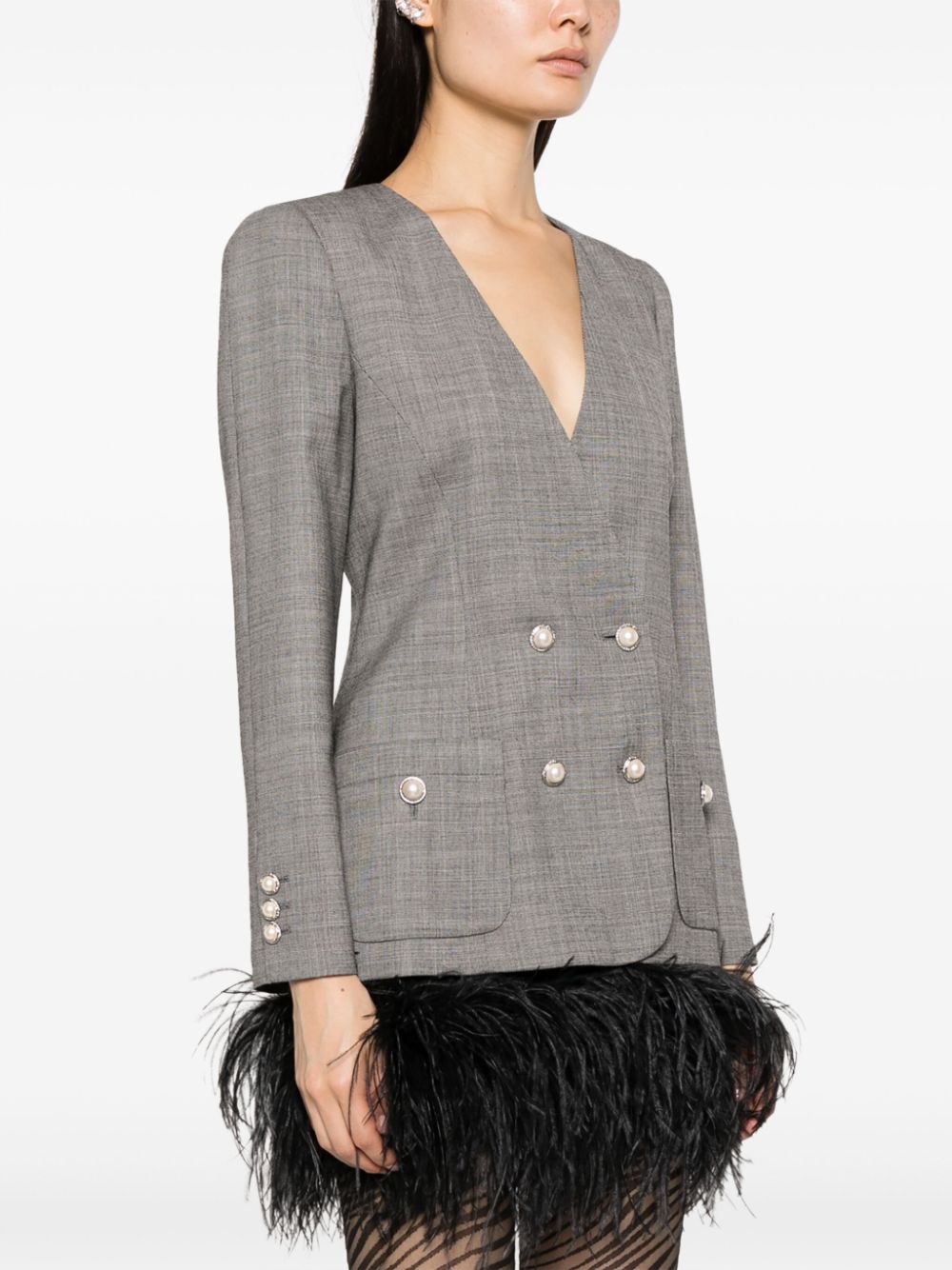 Alessandra Rich Alessandra Rich Jackets Grey