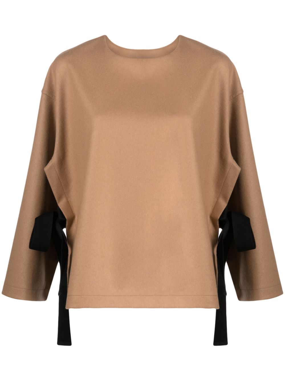 Erika Cavallini Semi-Couture Erika Cavallini Semi-Couture Top Camel