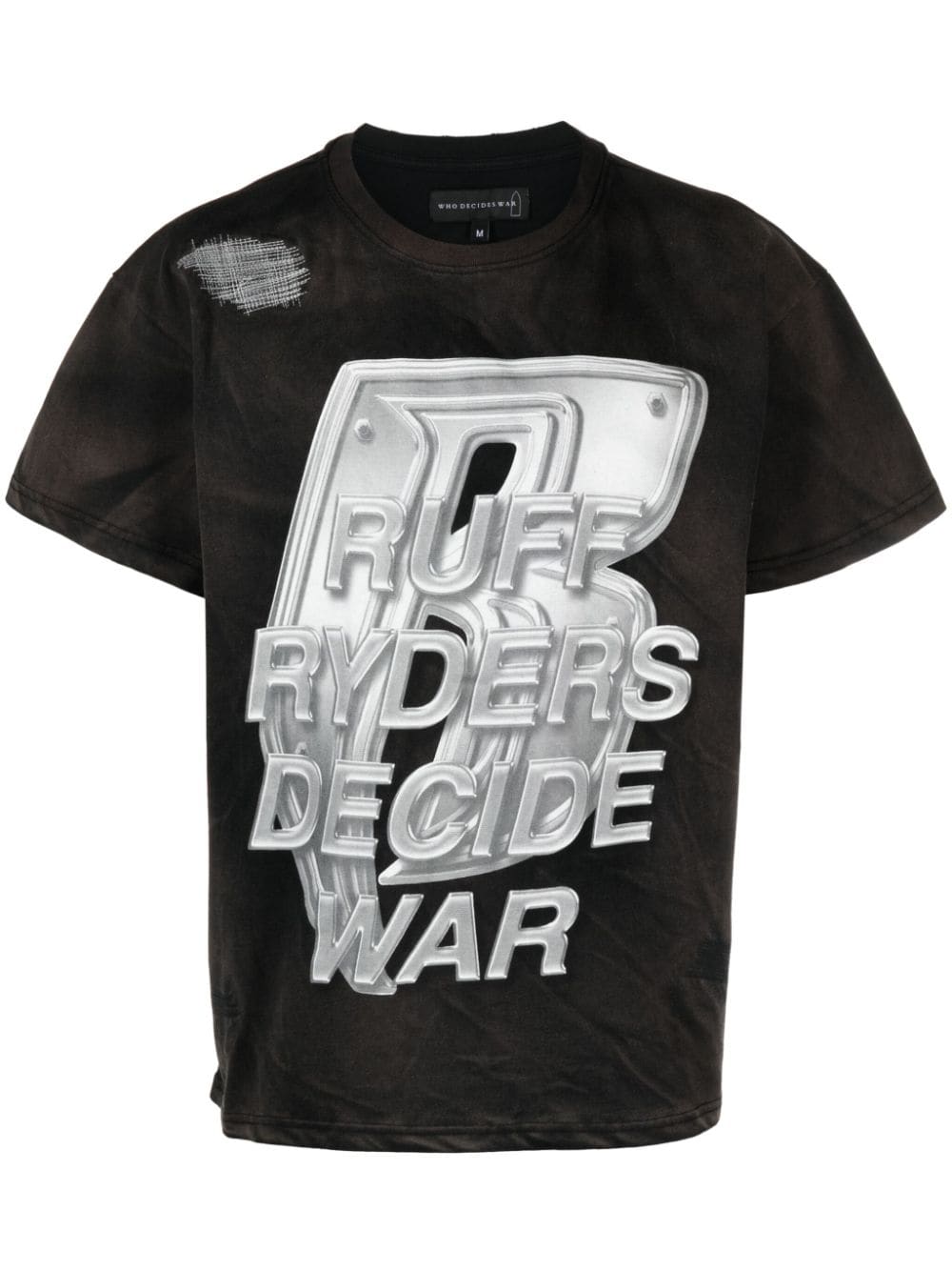 Who Decides War By Ev Bravado WHO DECIDES WAR BY EV BRAVADO T-shirts and Polos Black