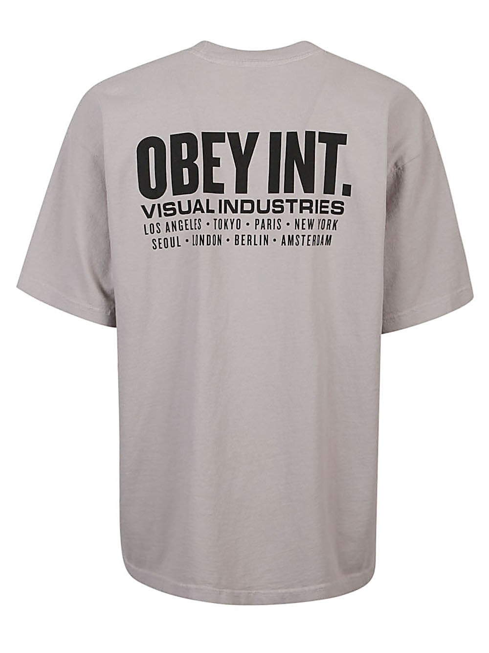 Obey Obey T-shirts and Polos Silver