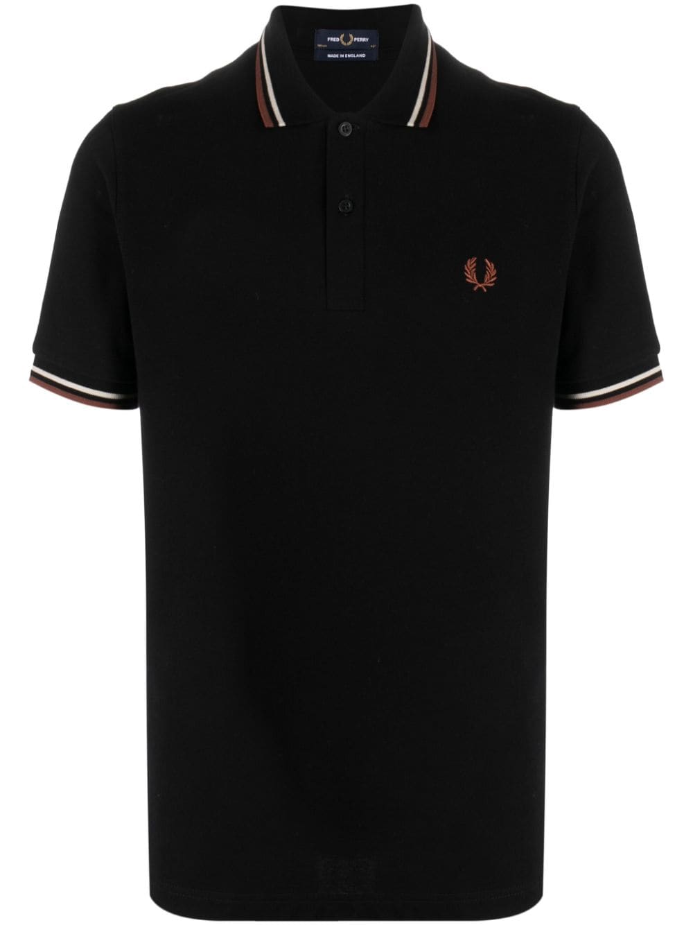 Fred Perry Fred Perry T-shirts and Polos Black