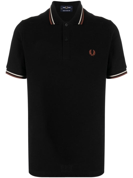 Fred Perry Fred Perry T-shirts and Polos Black