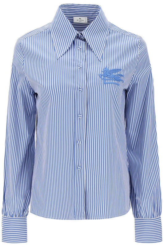 Etro Etro striped regular fit shirt