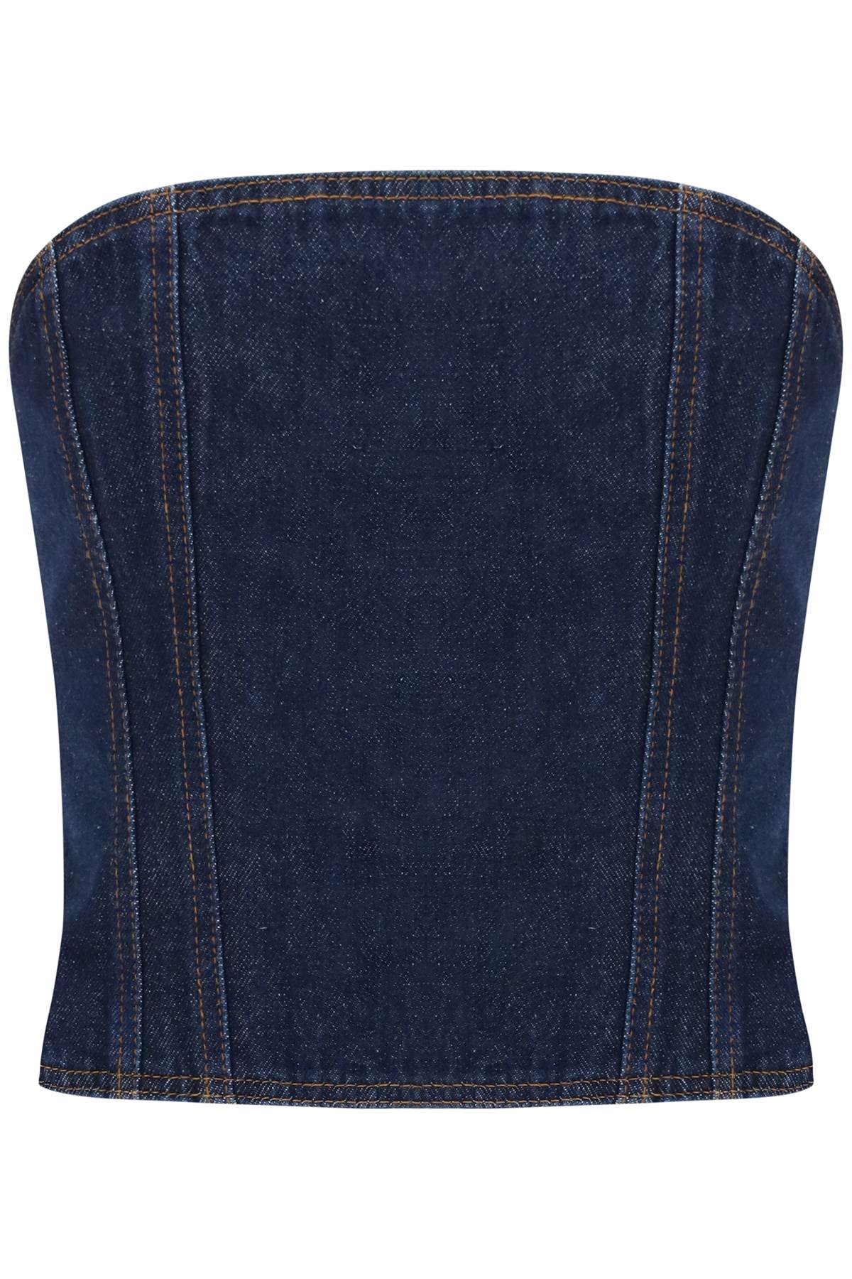 Magda Butrym Magda butrym denim bustier top