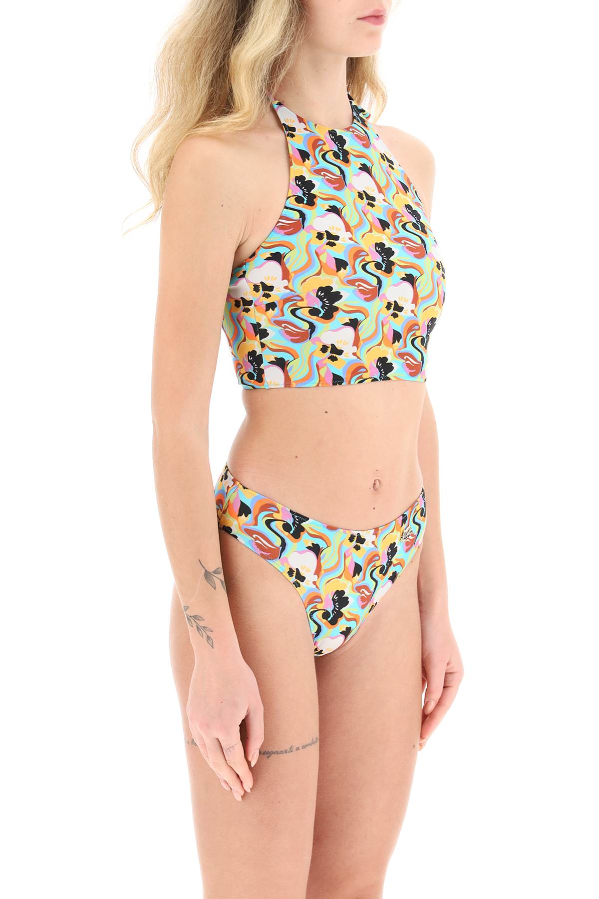 Etro Etro multicolored floral bikini set