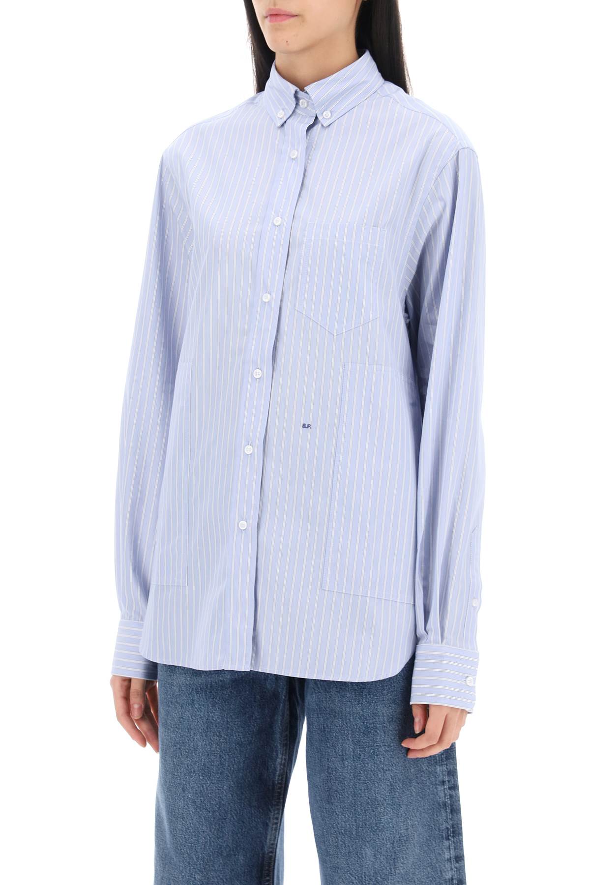 Saks Potts Saks potts william striped shirt