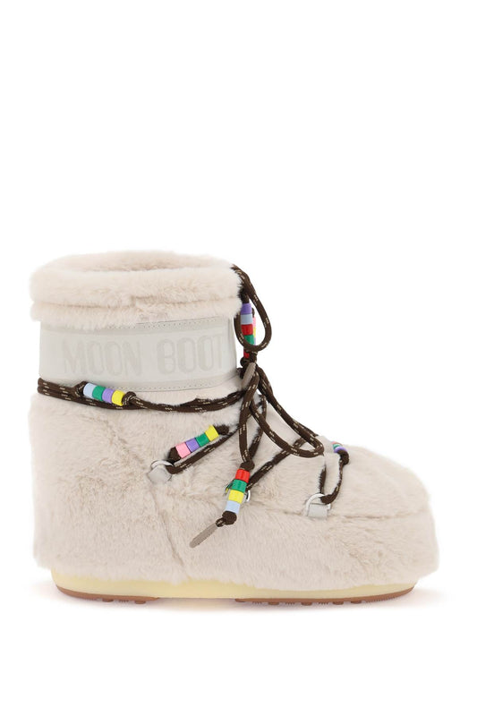 Moon Boot Moon boot icon low faux-fur beads after-ski boots