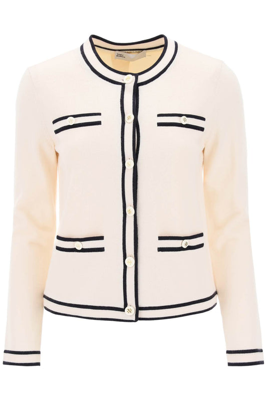 Tory Burch Tory burch kendra merino wool cardigan