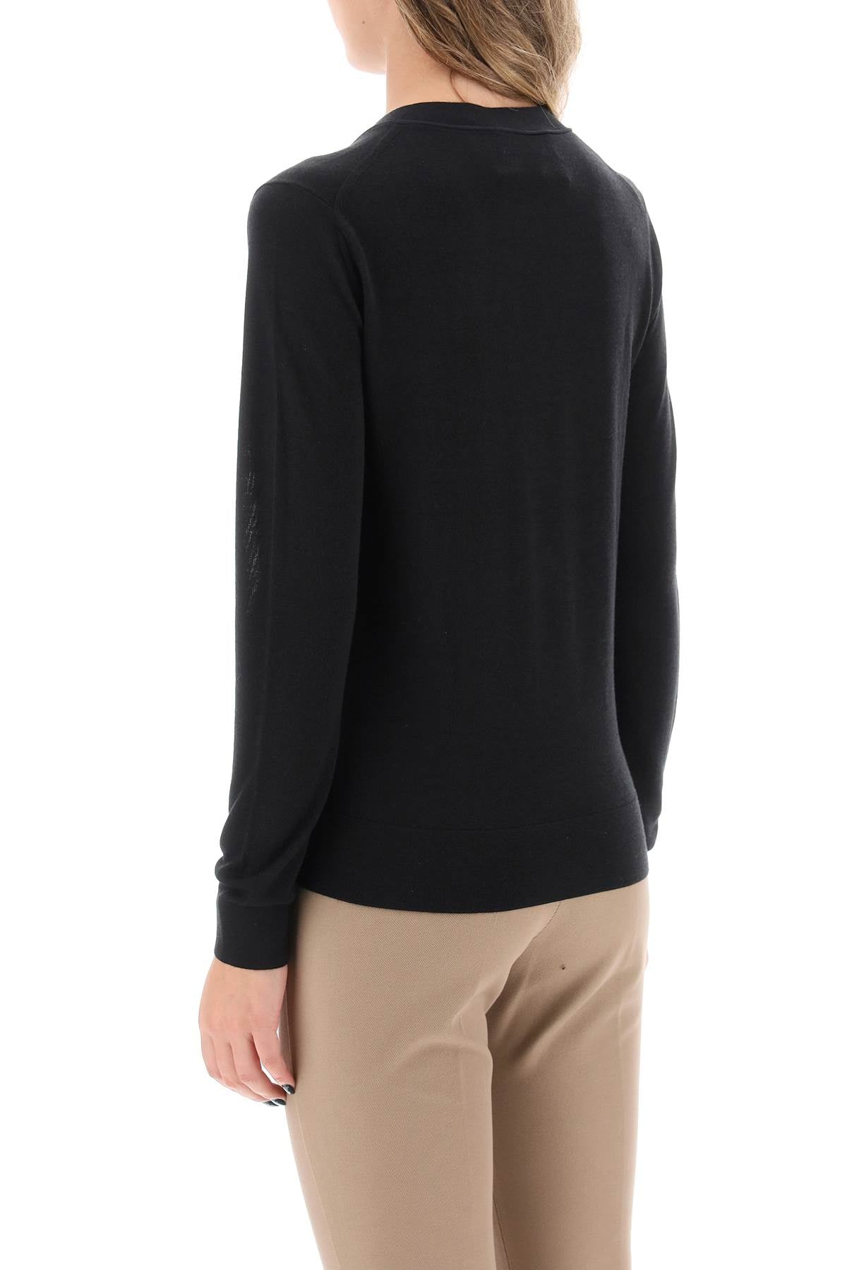 Tory Burch Tory burch 'simone' wool and silk cardigan