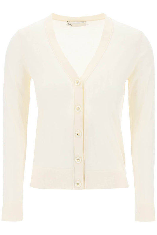 Tory Burch Tory burch 'simone' wool and silk cardigan