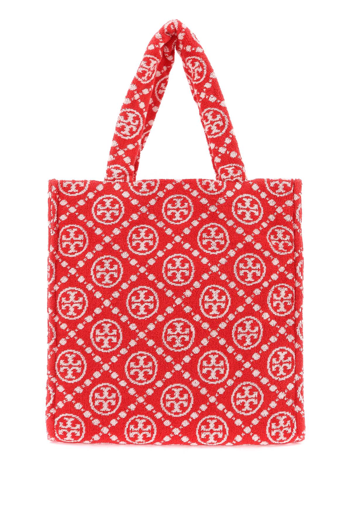 Tory Burch Tory burch t monogram terry tote bag