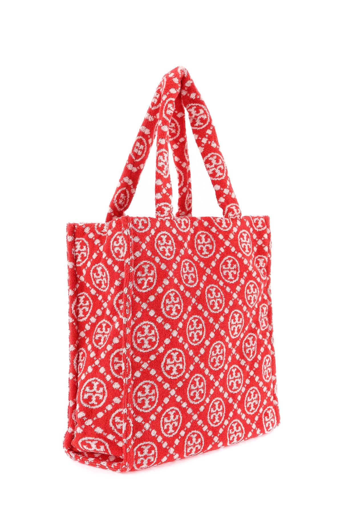 Tory Burch Tory burch t monogram terry tote bag