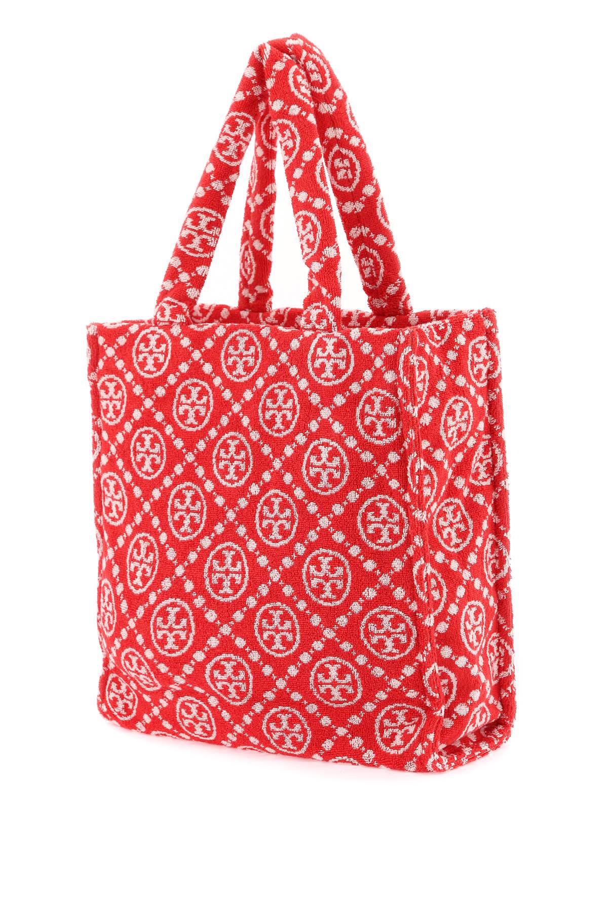 Tory Burch Tory burch t monogram terry tote bag