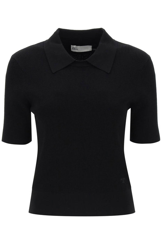 Tory Burch Tory burch knitted polo shirt