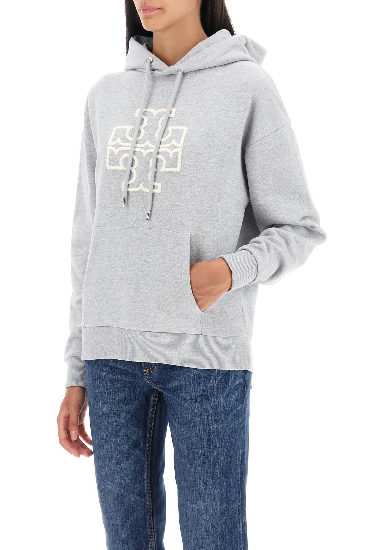 Tory Burch Tory burch hoodie with t logo