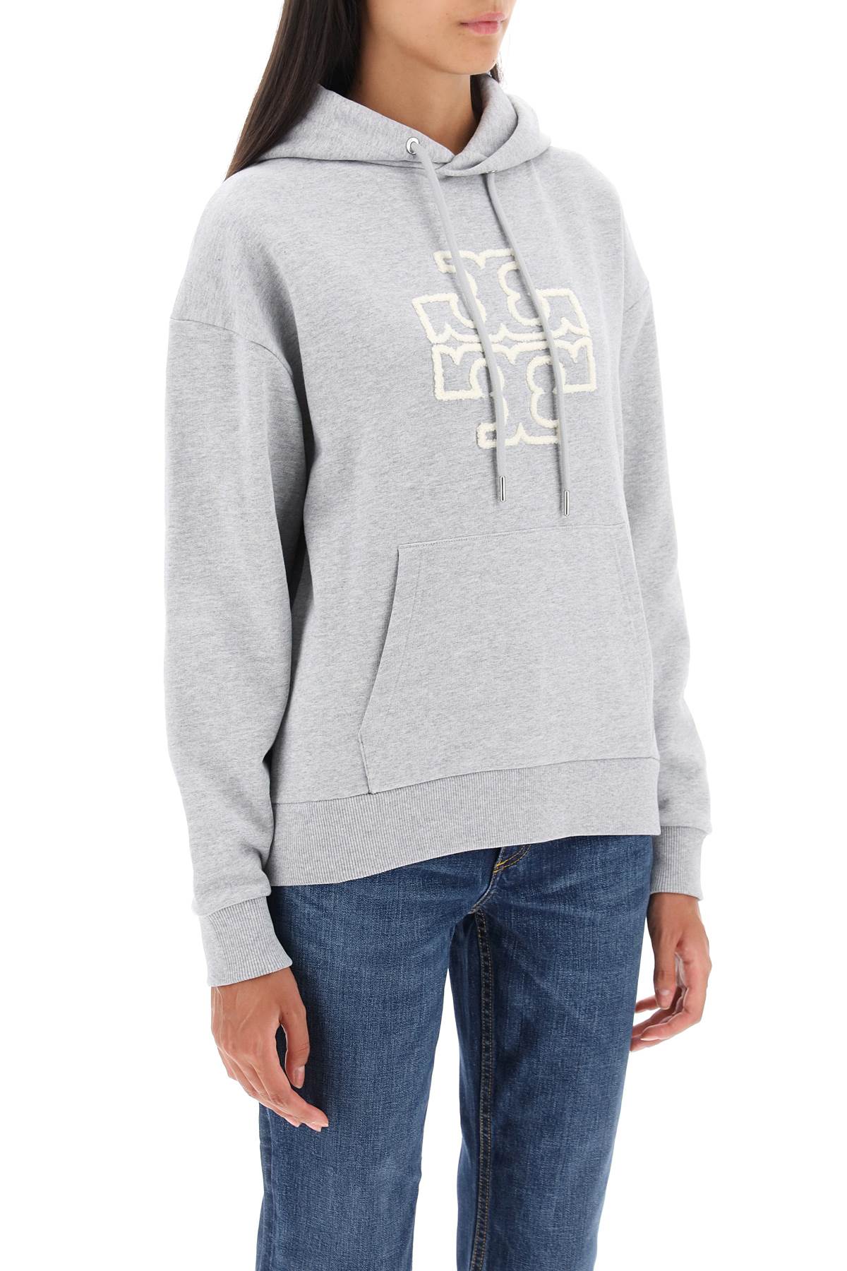 Tory Burch Tory burch hoodie with t logo