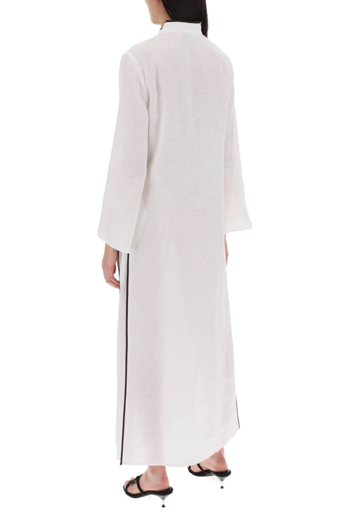 Tory Burch Tory burch long linen caftan dress