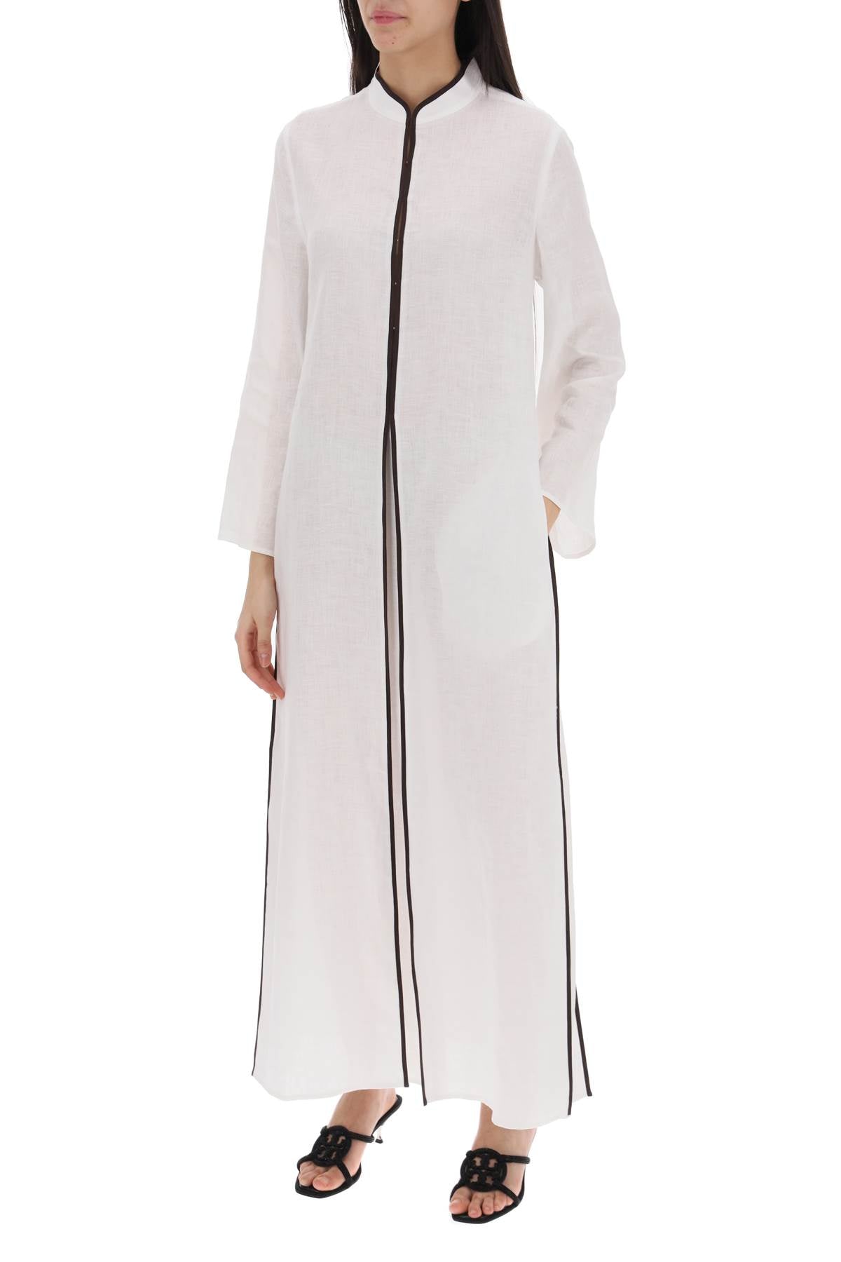 Tory Burch Tory burch long linen caftan dress