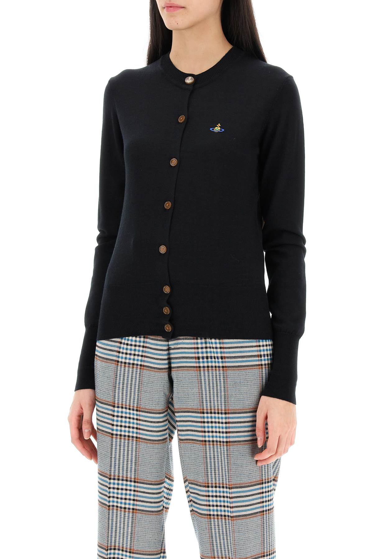 Vivienne Westwood Vivienne westwood bea cardigan with embroidered logo