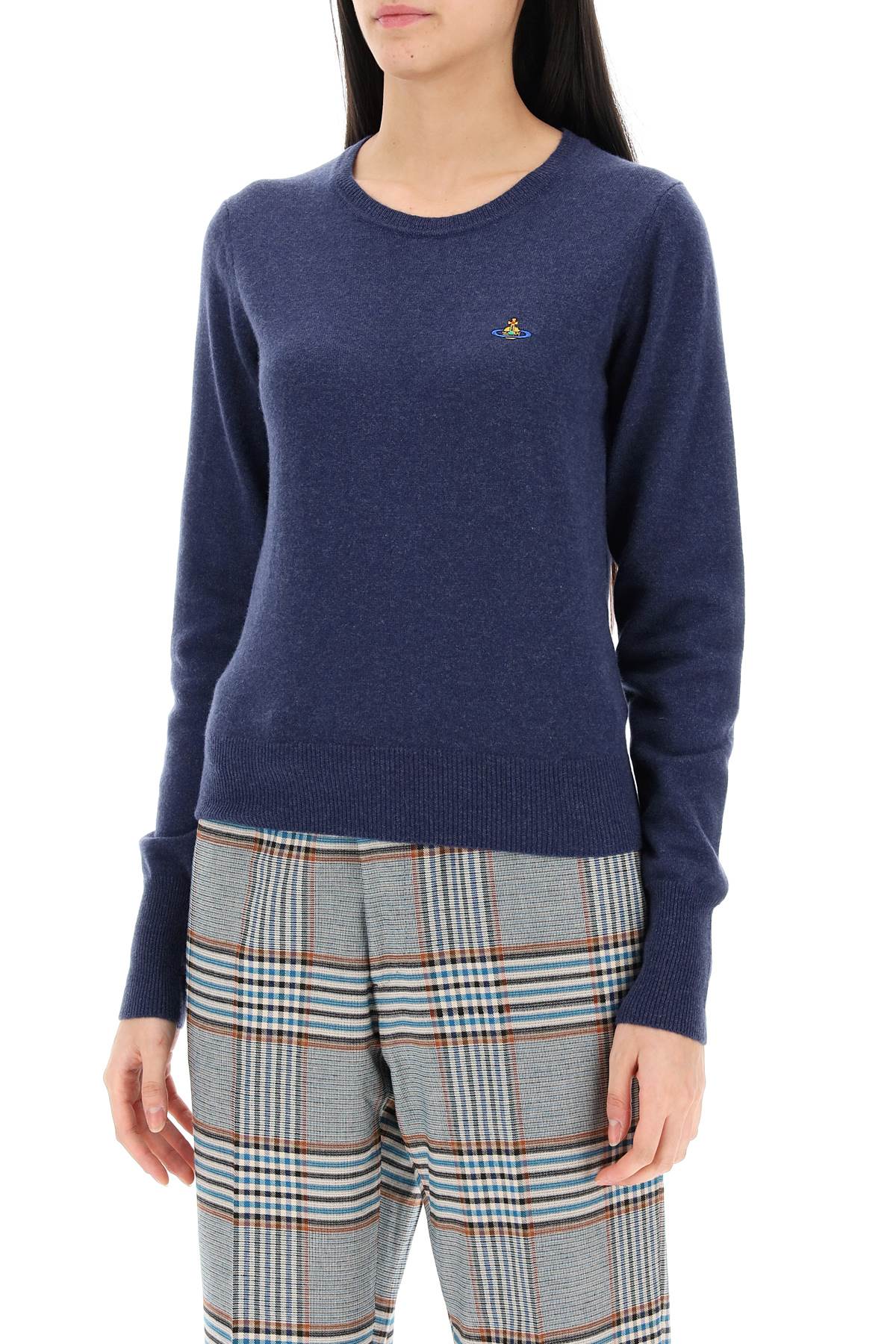 Vivienne Westwood Vivienne westwood bea cardigan with logo embroidery