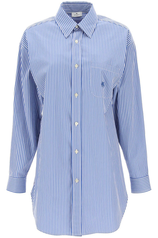 Etro Etro striped poplin shirt