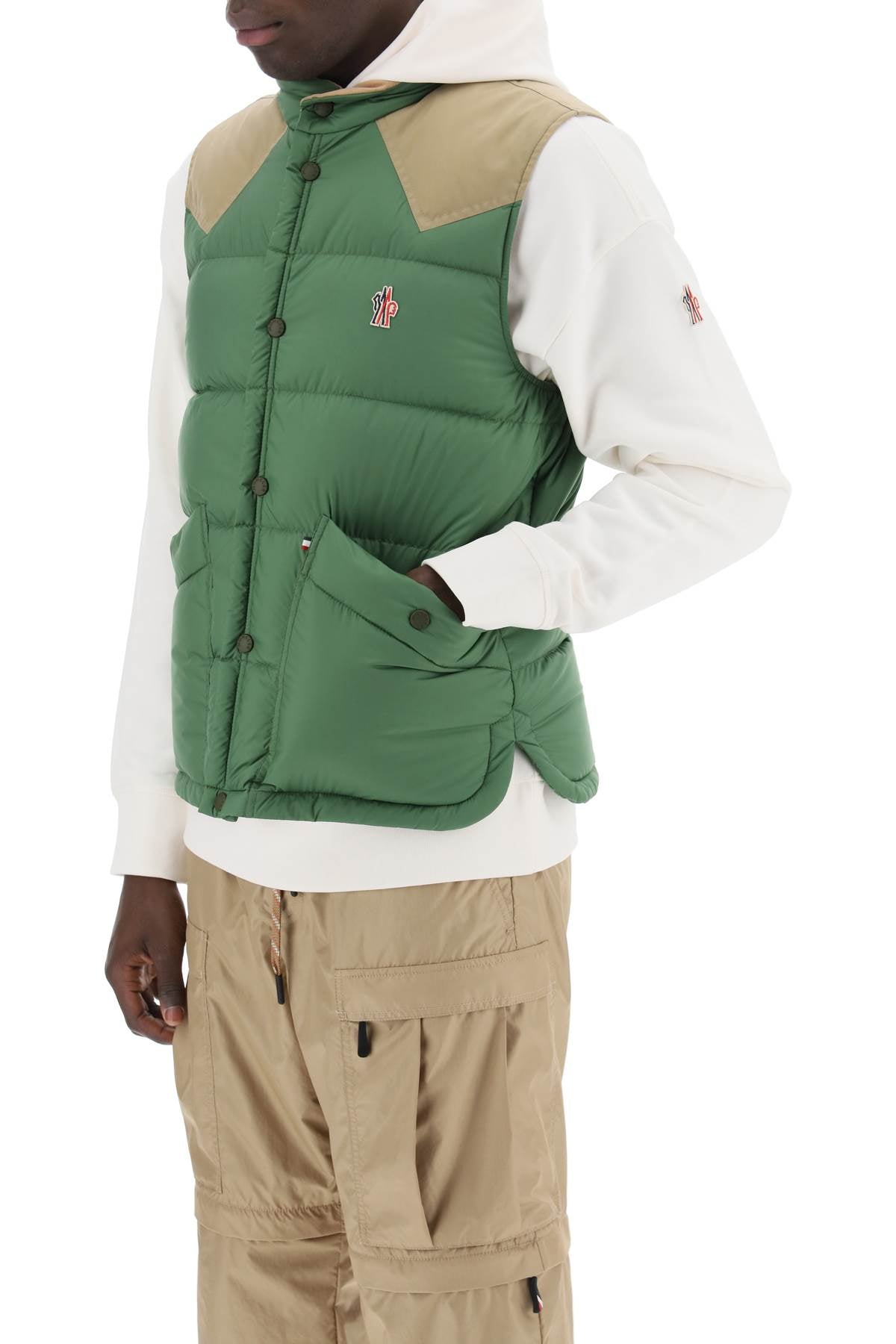 Moncler GRENOBLE Moncler grenoble veny padded feather vest for