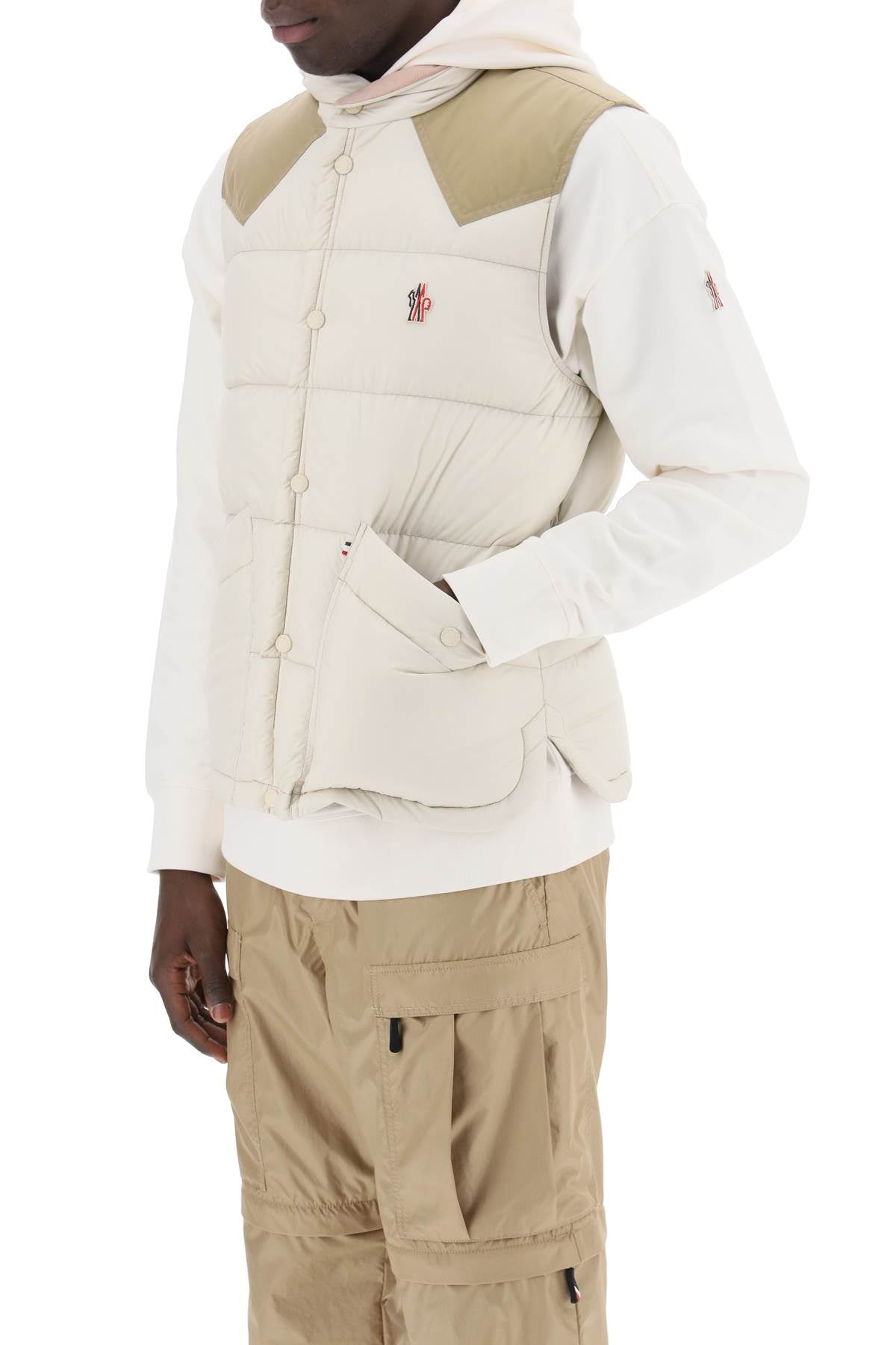 Moncler GRENOBLE Moncler grenoble veny padded feather vest for