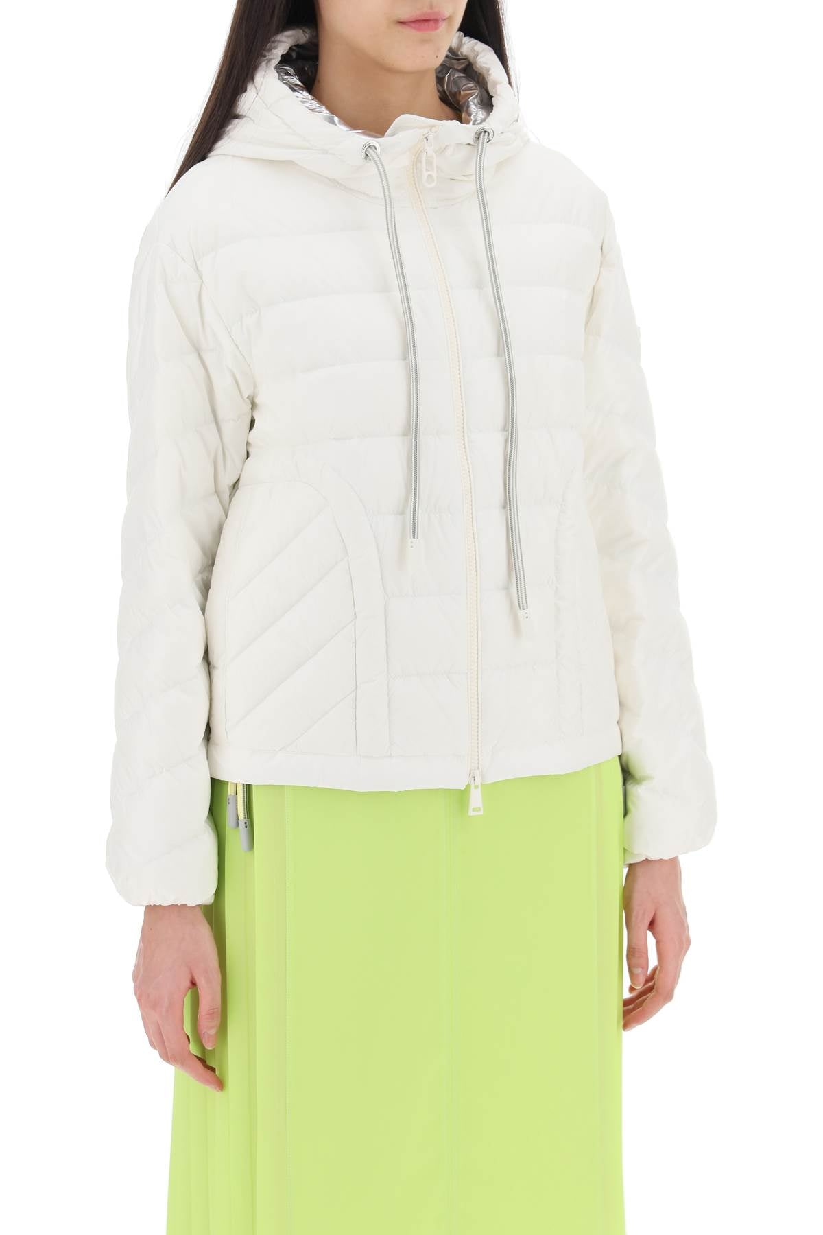 Moncler Moncler basic delfo hooded puffer jacket