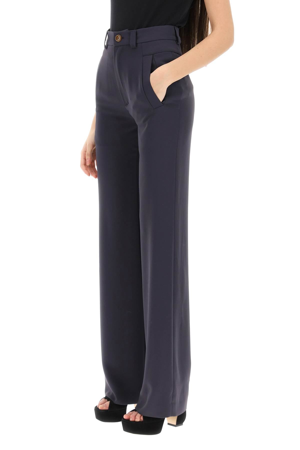 Vivienne Westwood Vivienne westwood 'ray' trousers in recycled cady