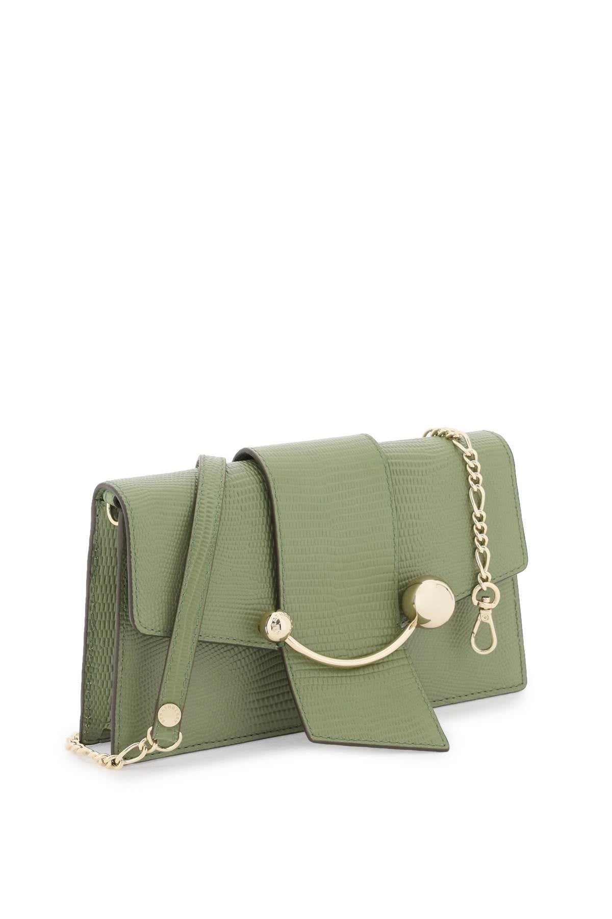 Strathberry Strathberry 'crescent on a chain' crossbody mini bag