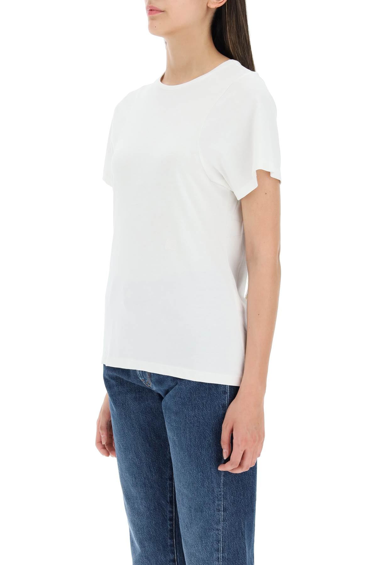 Toteme Toteme curved seam t-shirt