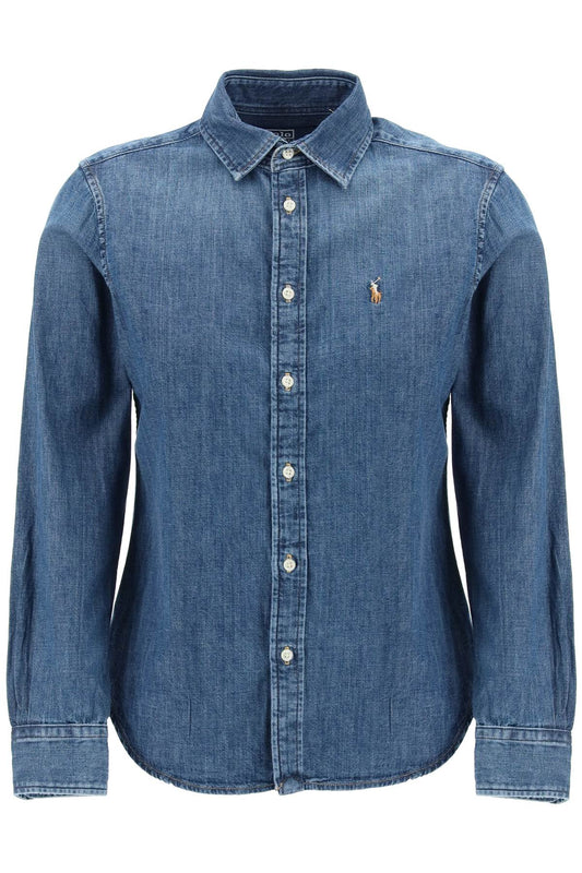 Polo Ralph Lauren Polo ralph lauren straight denim shirt