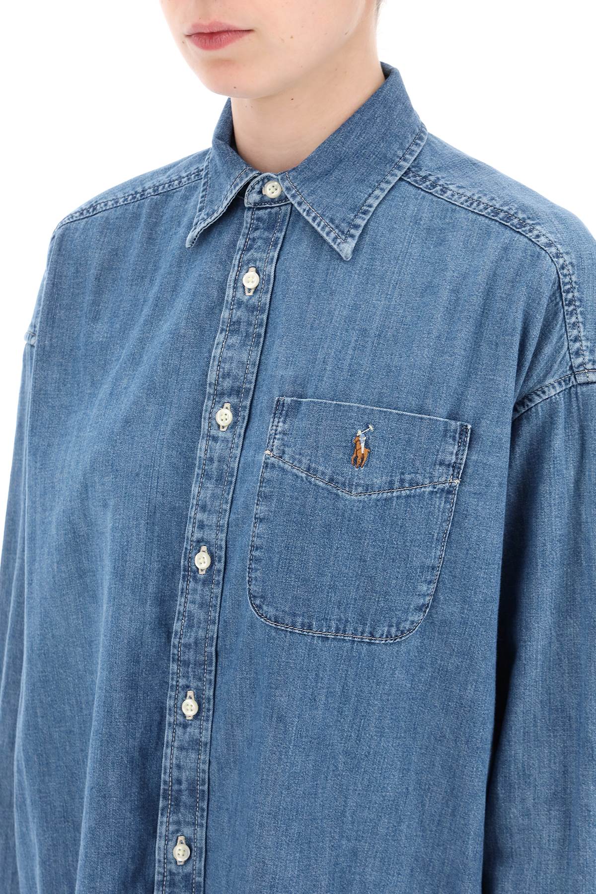 Polo Ralph Lauren Polo ralph lauren denim oversized shirt for women