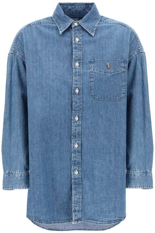 Polo Ralph Lauren Polo ralph lauren denim oversized shirt for women