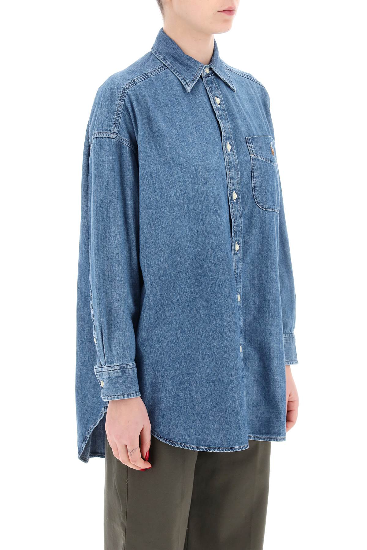 Polo Ralph Lauren Polo ralph lauren denim oversized shirt for women