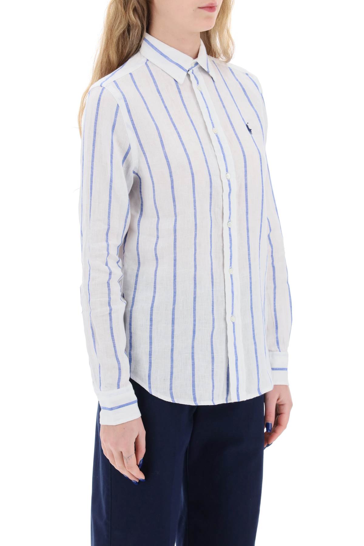 Polo Ralph Lauren Polo ralph lauren striped linen shirt