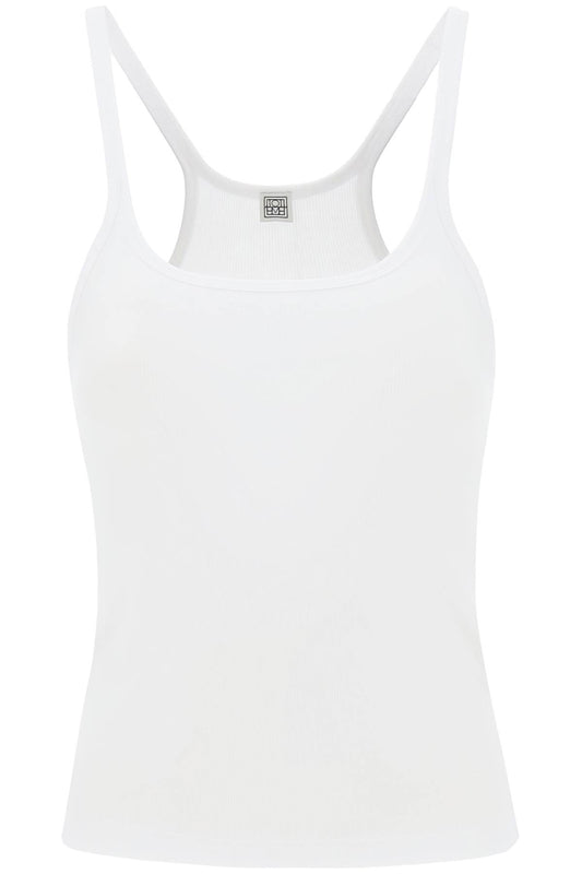 Toteme Toteme scoop neck rib tank top