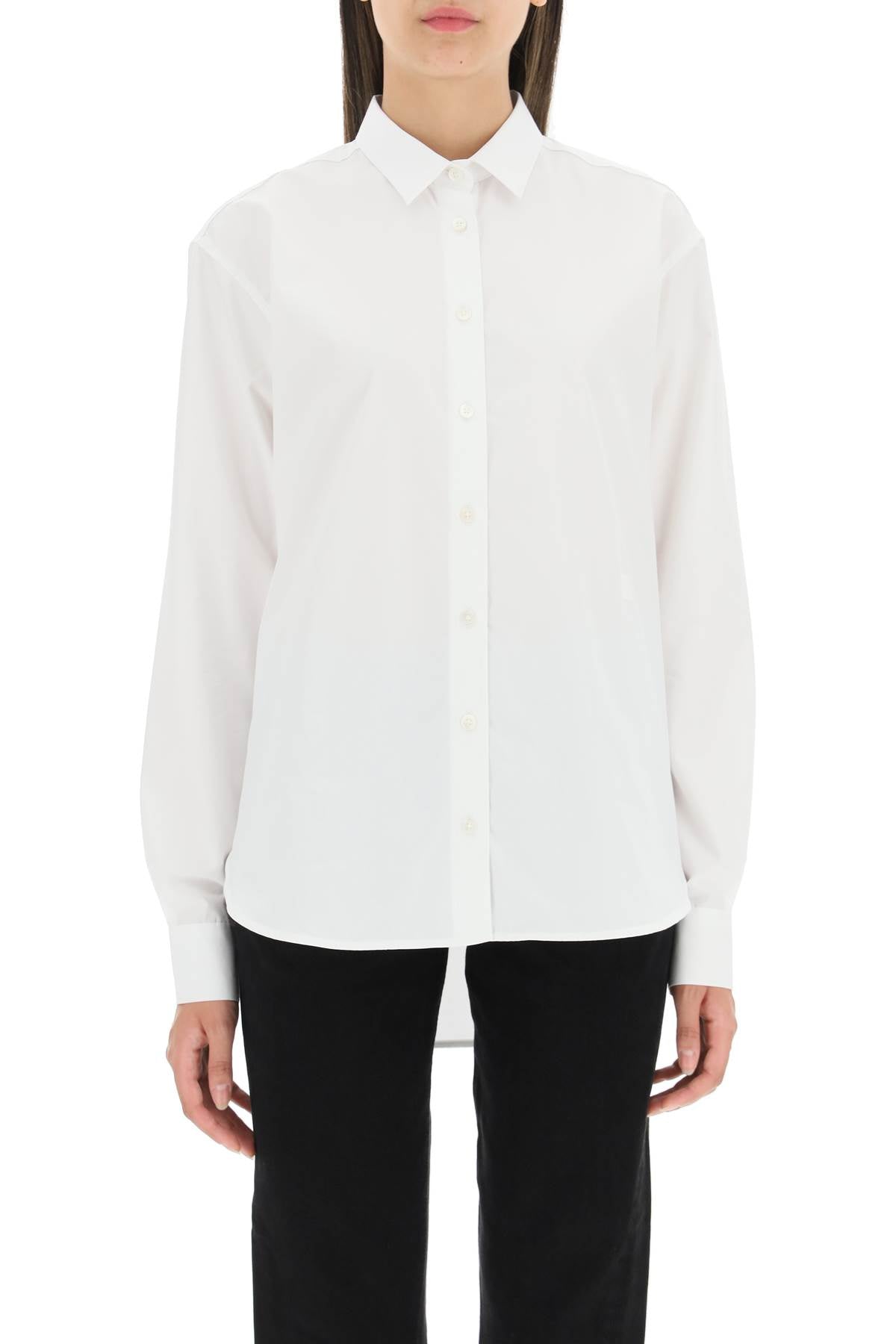 Toteme Toteme oversized organic poplin shirt