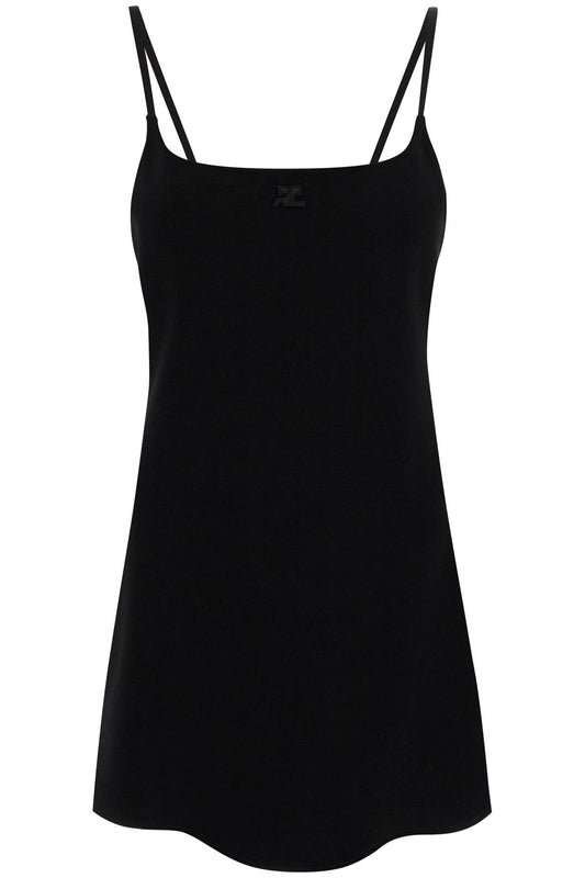 Courreges Courreges crepe mini dress