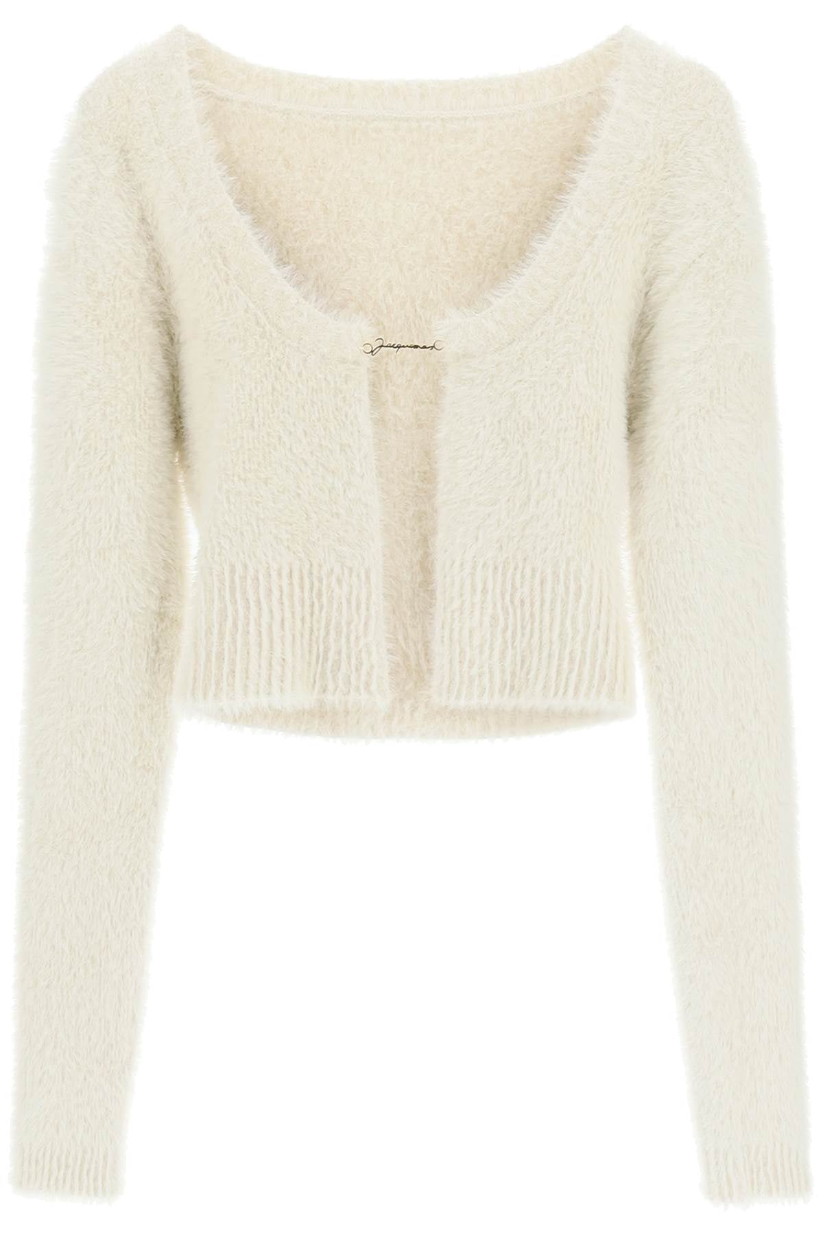 Jacquemus Jacquemus la maille neve cropped top